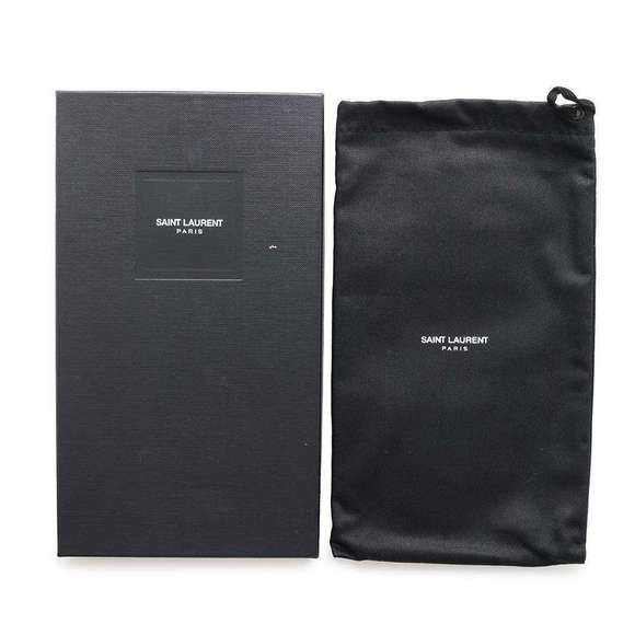 Saint Laurent Paris Long Wallet Studded Leather Black - Picture 16 of 16